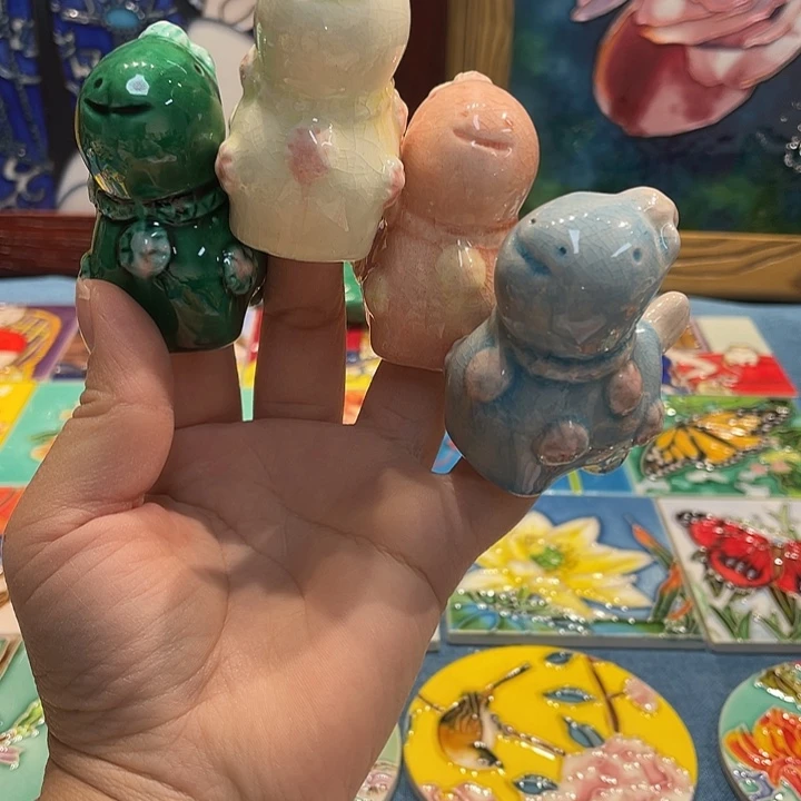 陶瓷手工制作，默认微瑕