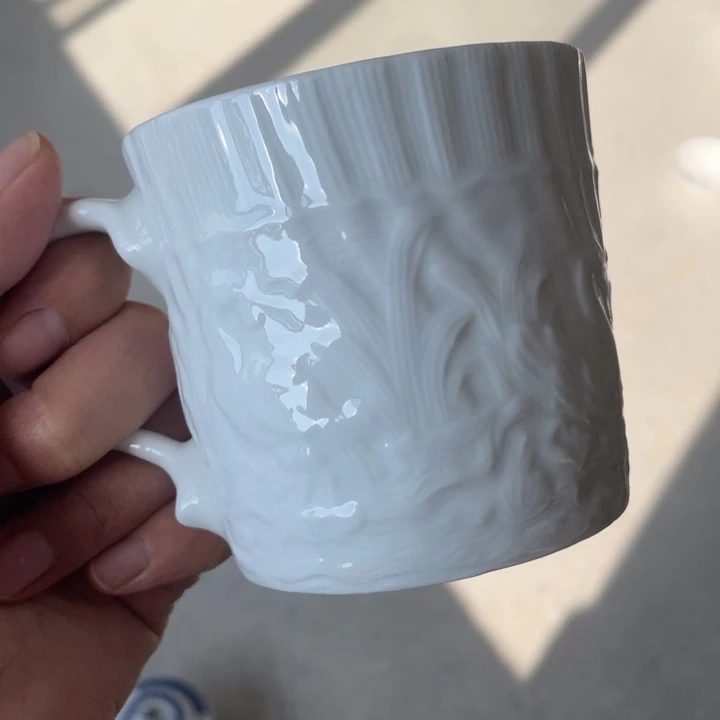摆件景德镇高温细白瓷餐具
