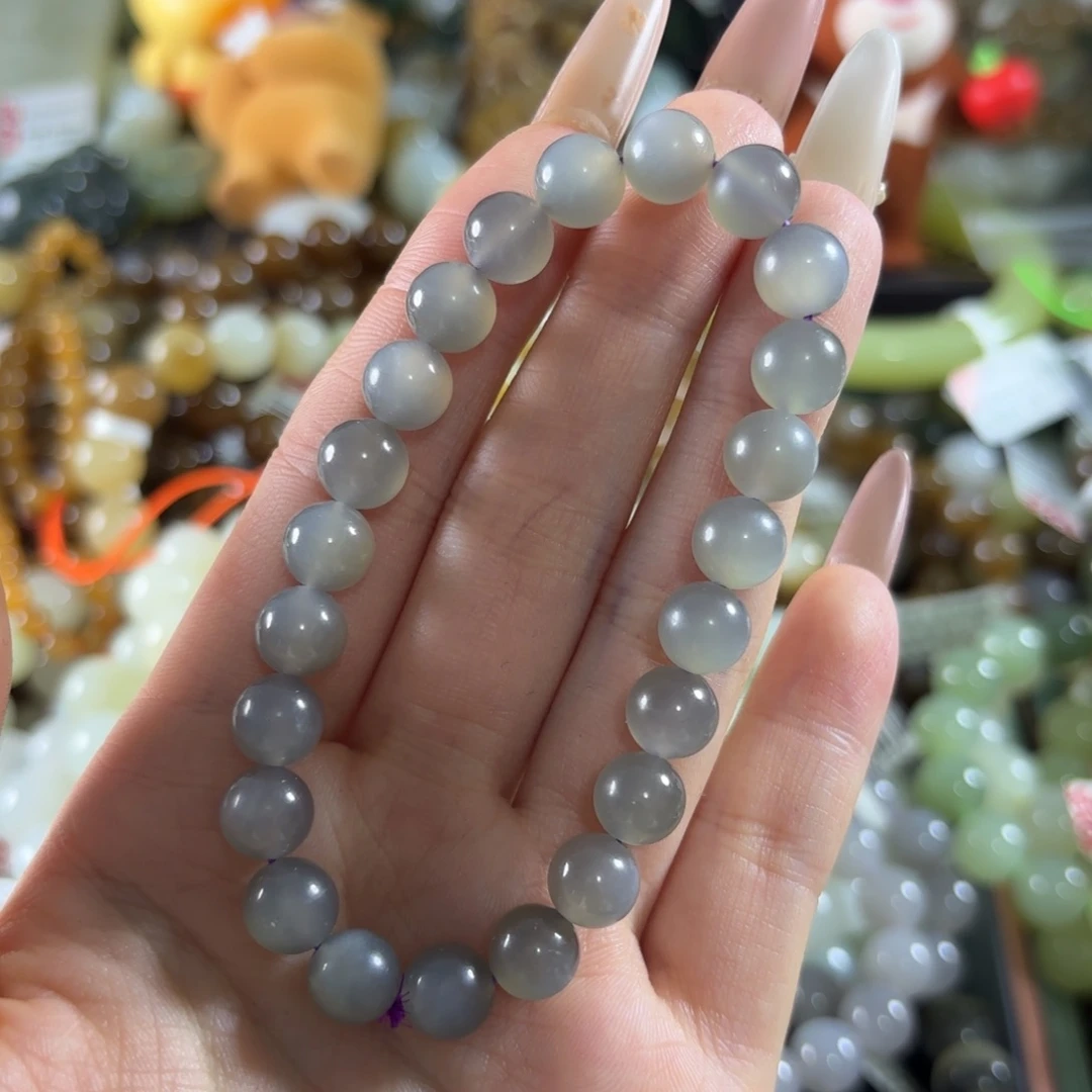 和田玉未镶嵌手链235