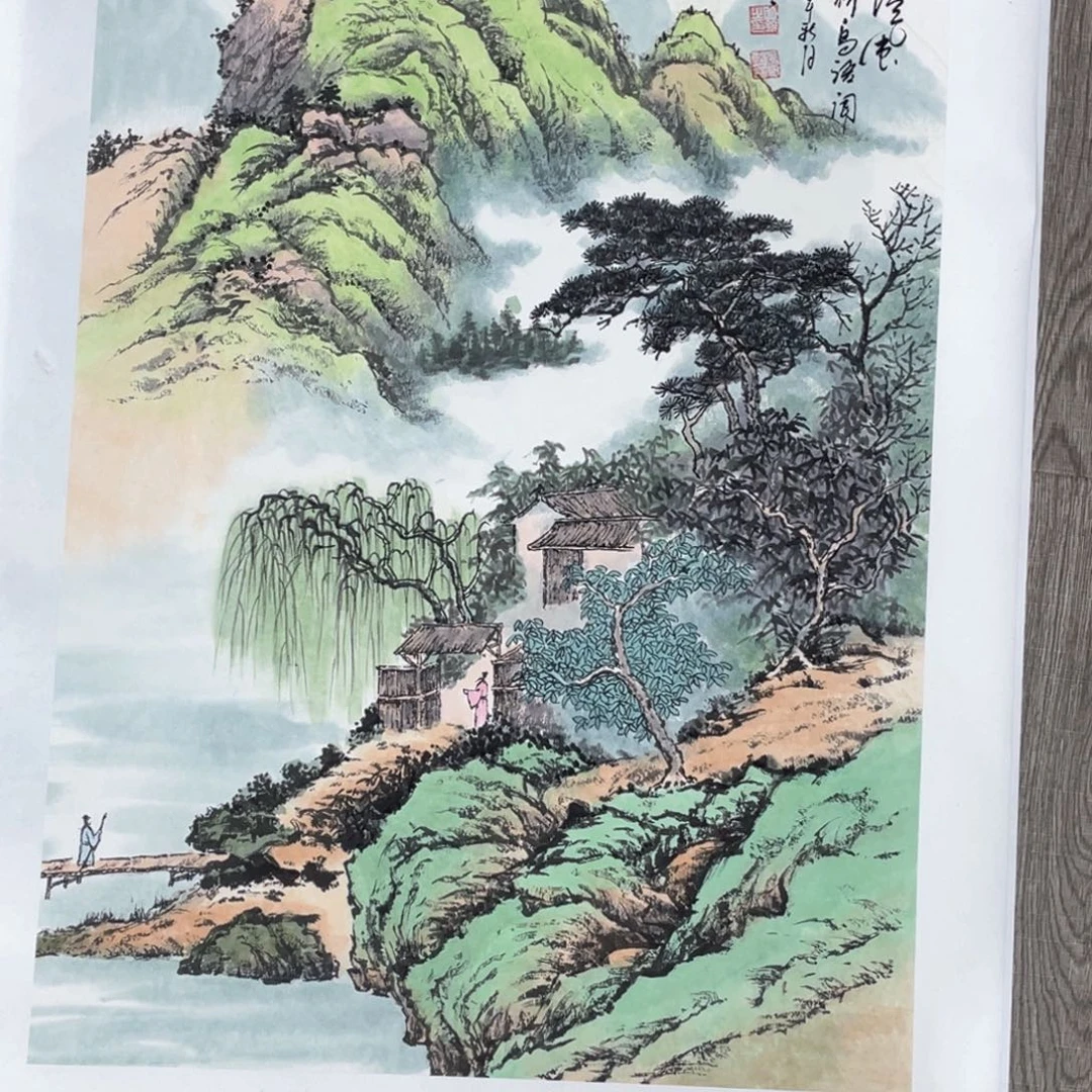 国画明锐老师作品欣赏