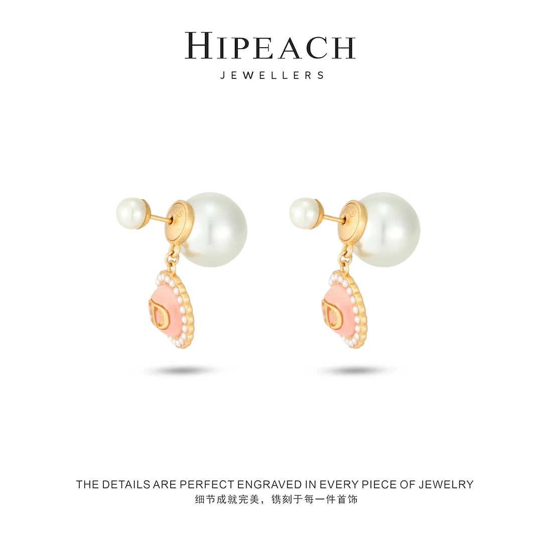 铜合金耳饰    镀K金 猪鼻纽扣果冻耳环HTW0105 HTW0106