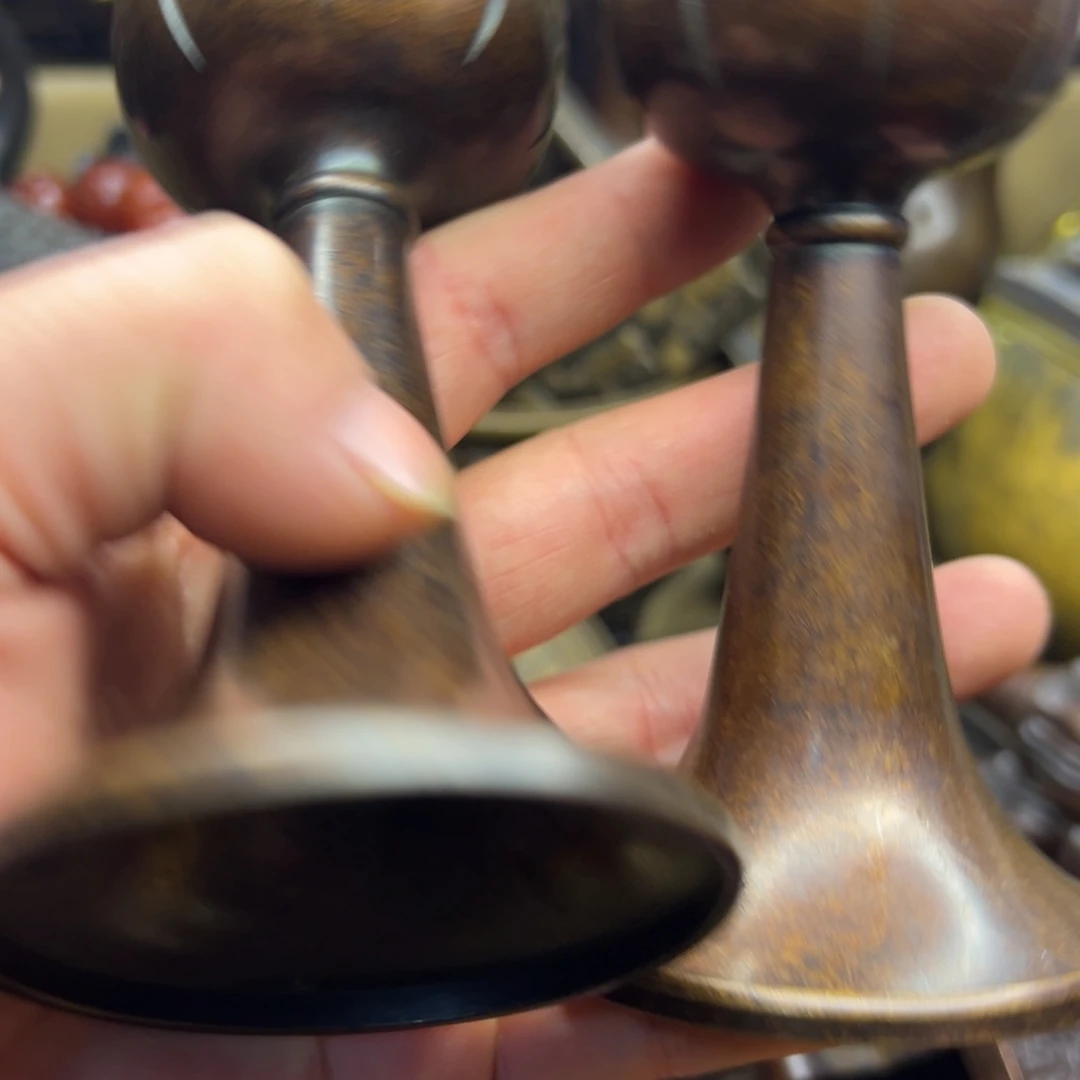 铜摆件欢迎欢迎你