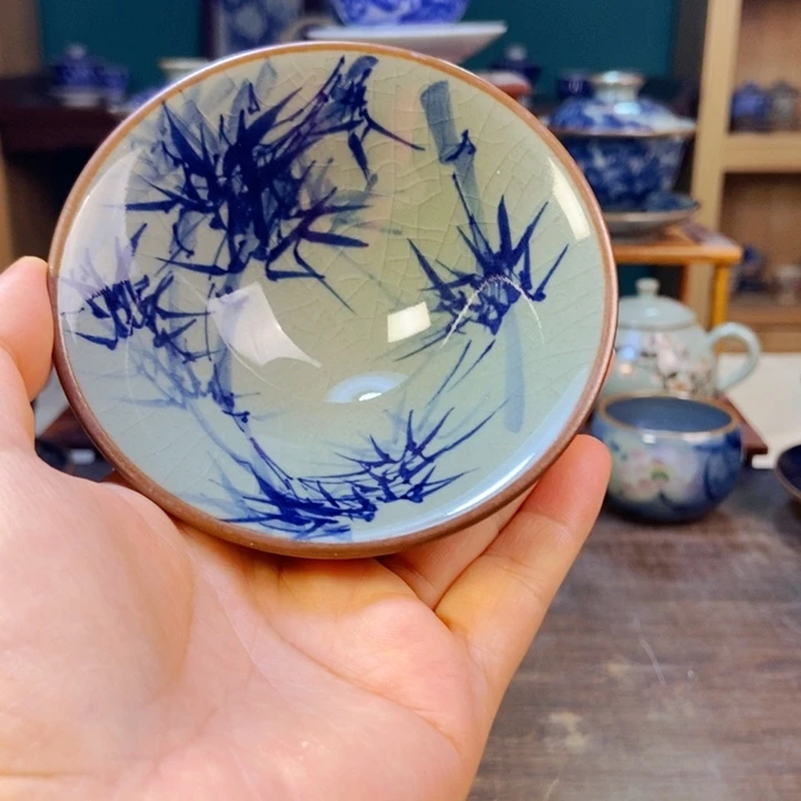 瓷片手工制作工艺精湛等特点