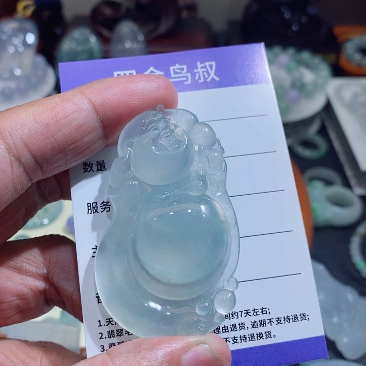 未镶嵌定制翡翠翡翠佛公