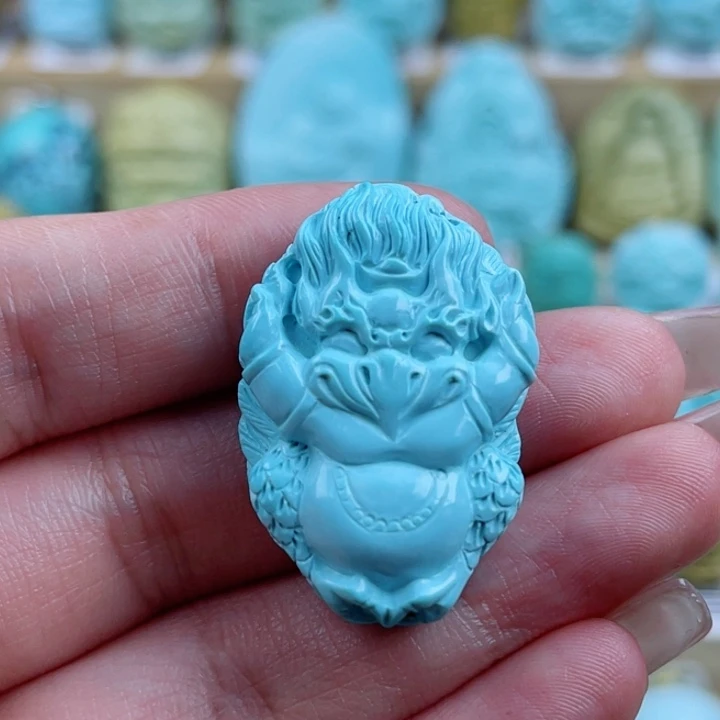 绿松石未镶嵌珠宝奇石