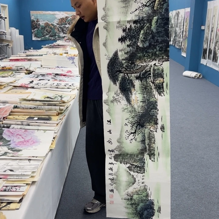 国画纯手绘作品欣赏