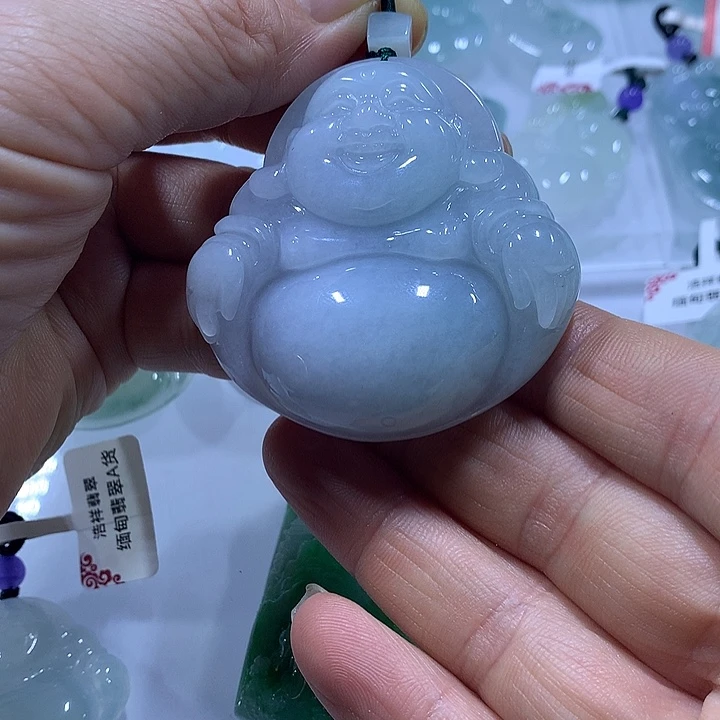 翡翠未镶嵌颈饰天然翡翠A货吊坠