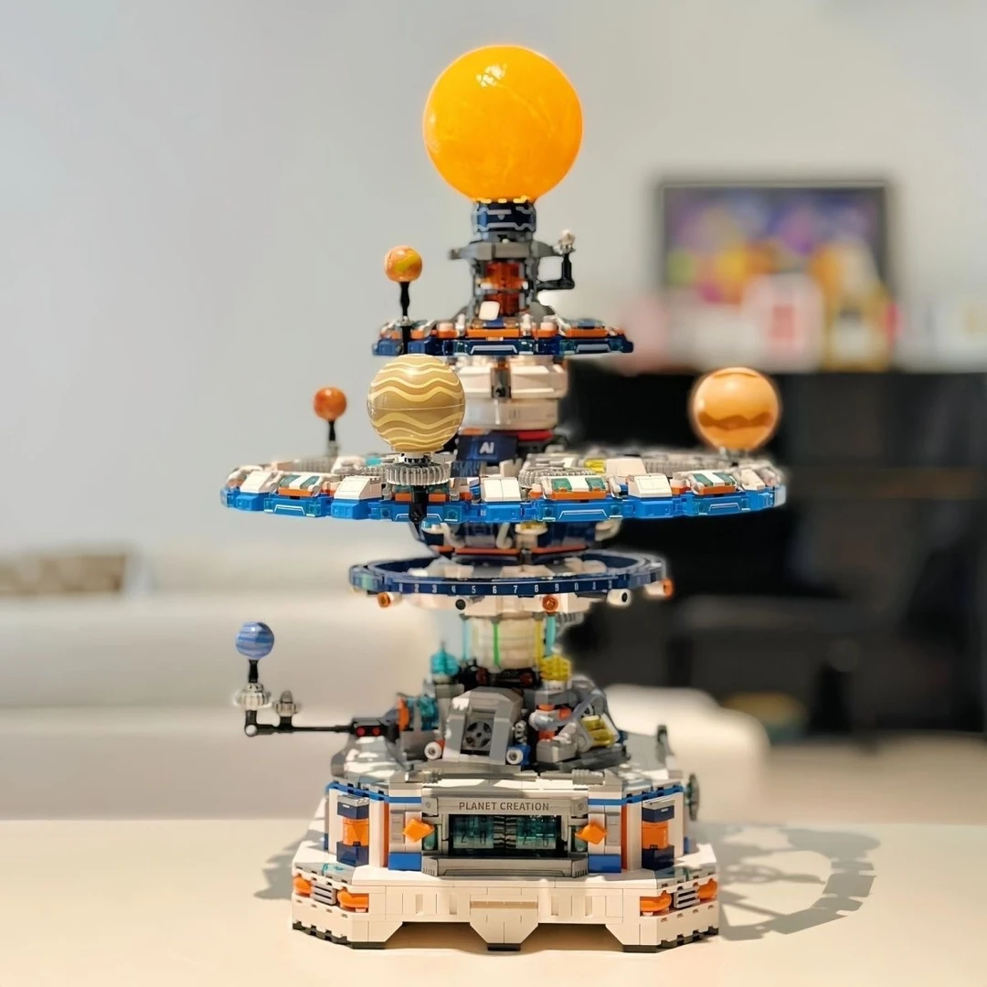 未及积木造星计划益智模型山姆潮玩拼装玩具摆件六一男孩节日礼物