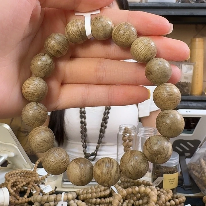 香料3号达拉干野料虎斑纹圆珠高阶收藏款圆珠单圈卡13  12克