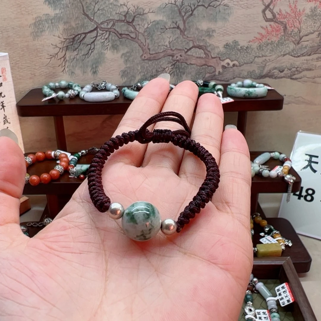 未镶嵌手链翡翠翡翠手绳