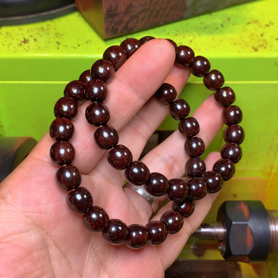 手串/手链小叶紫檀9.8/9,2，超精工极限弧
