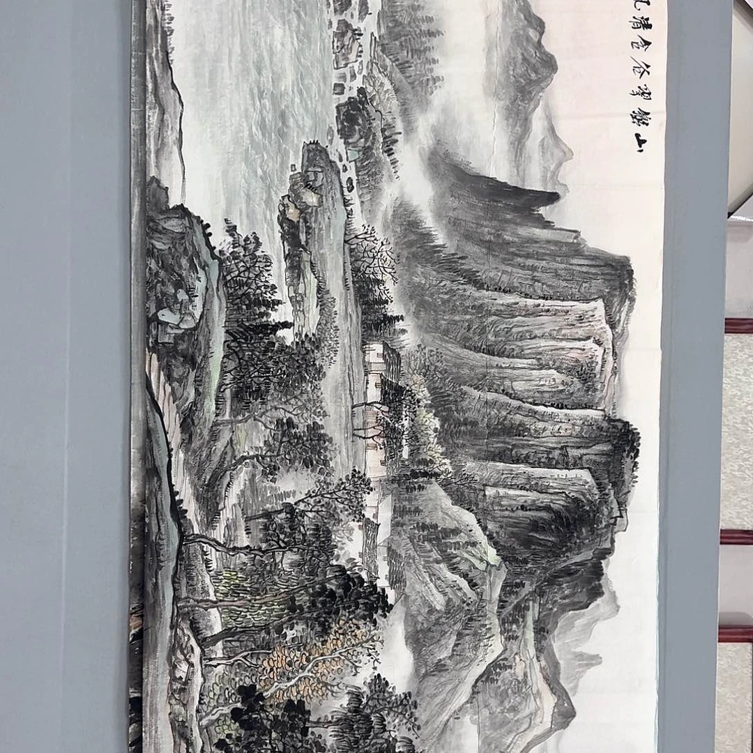 国画刘*民国画作品多次在