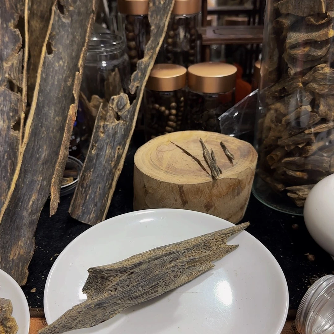 沉香沉香碎屑精品9999沉树心油纯虫虫漏29.7克