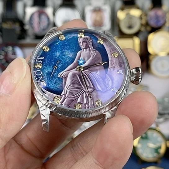 钢金属合金人工动能机芯