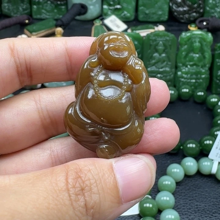 颈饰未镶嵌和田玉
