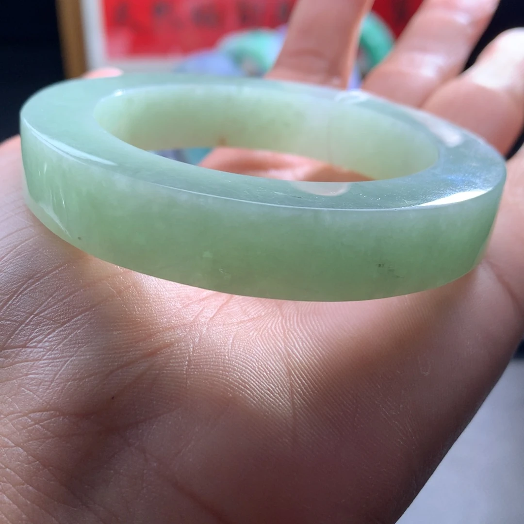 定制翡翠未镶嵌翡翠53-59圈口