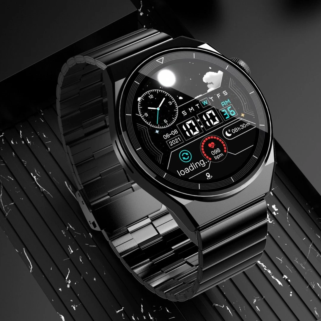 W&O新款蓝牙NFC运动语音助手智能手表