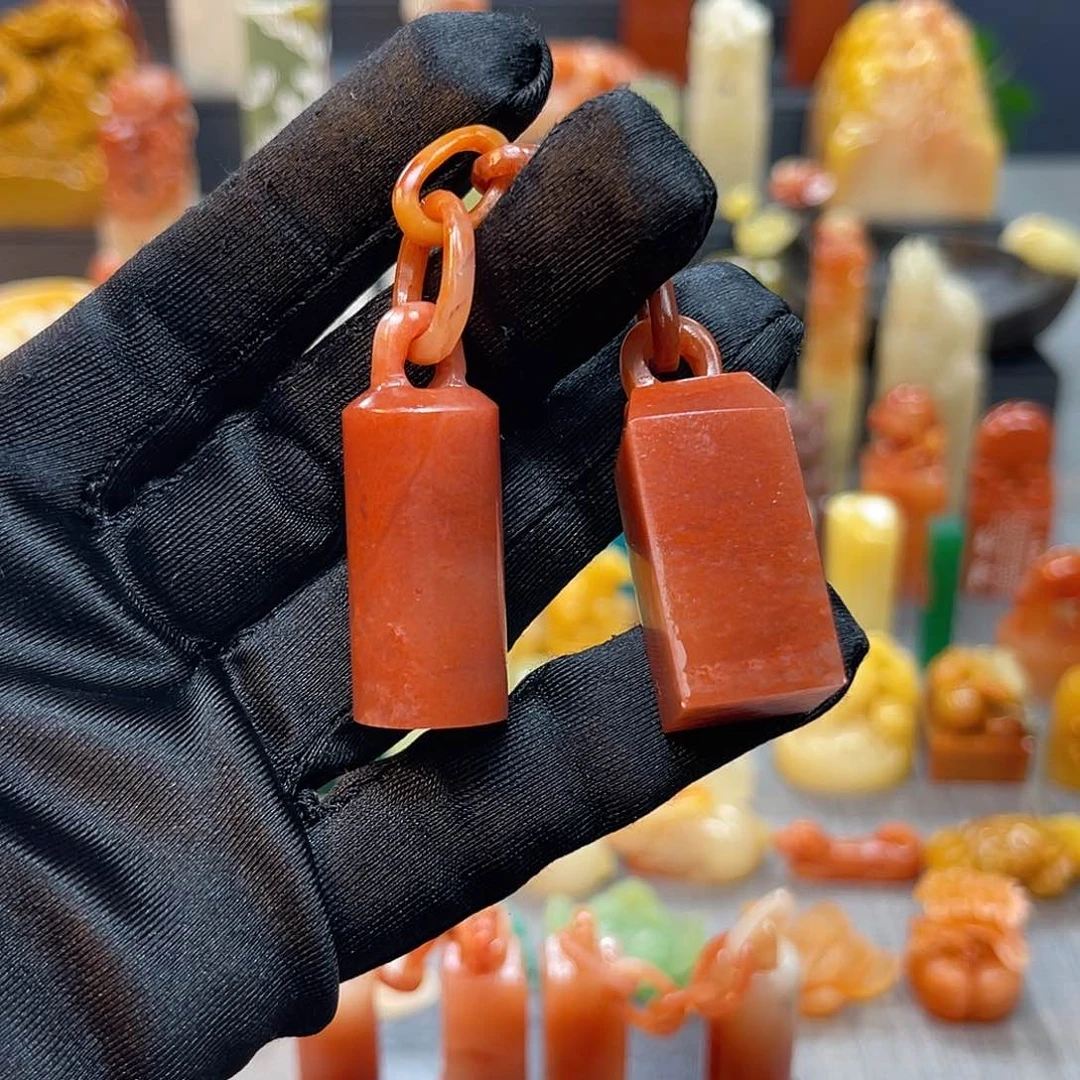 寿山石印石包邮包刻6926