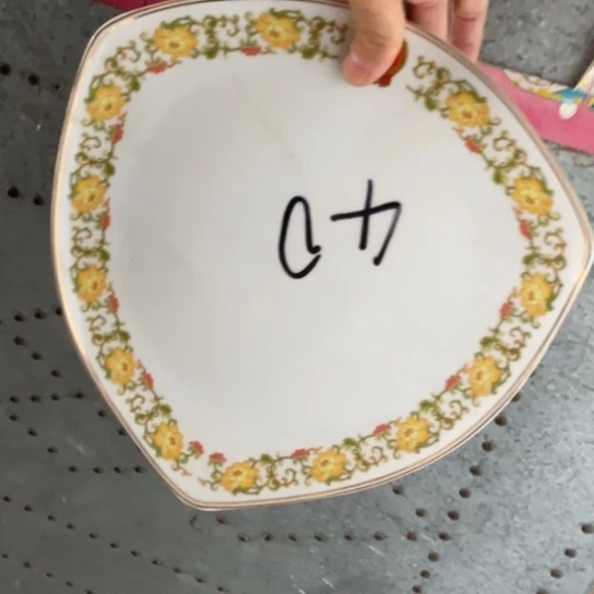 瓷片陶瓷陶瓷10英寸红叶果