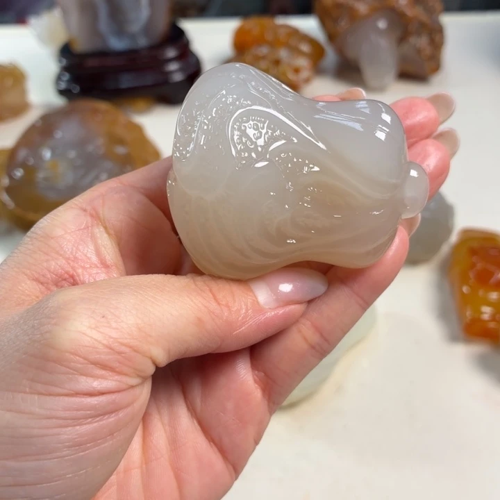 未镶嵌吊坠(不含链)玛瑙/玉髓
