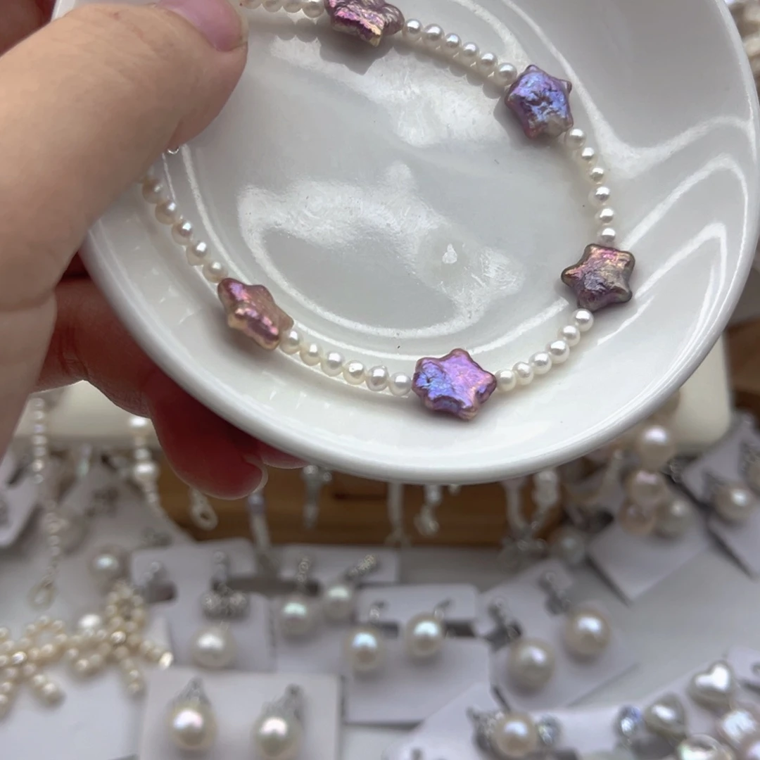 淡水珍珠未镶嵌颈饰