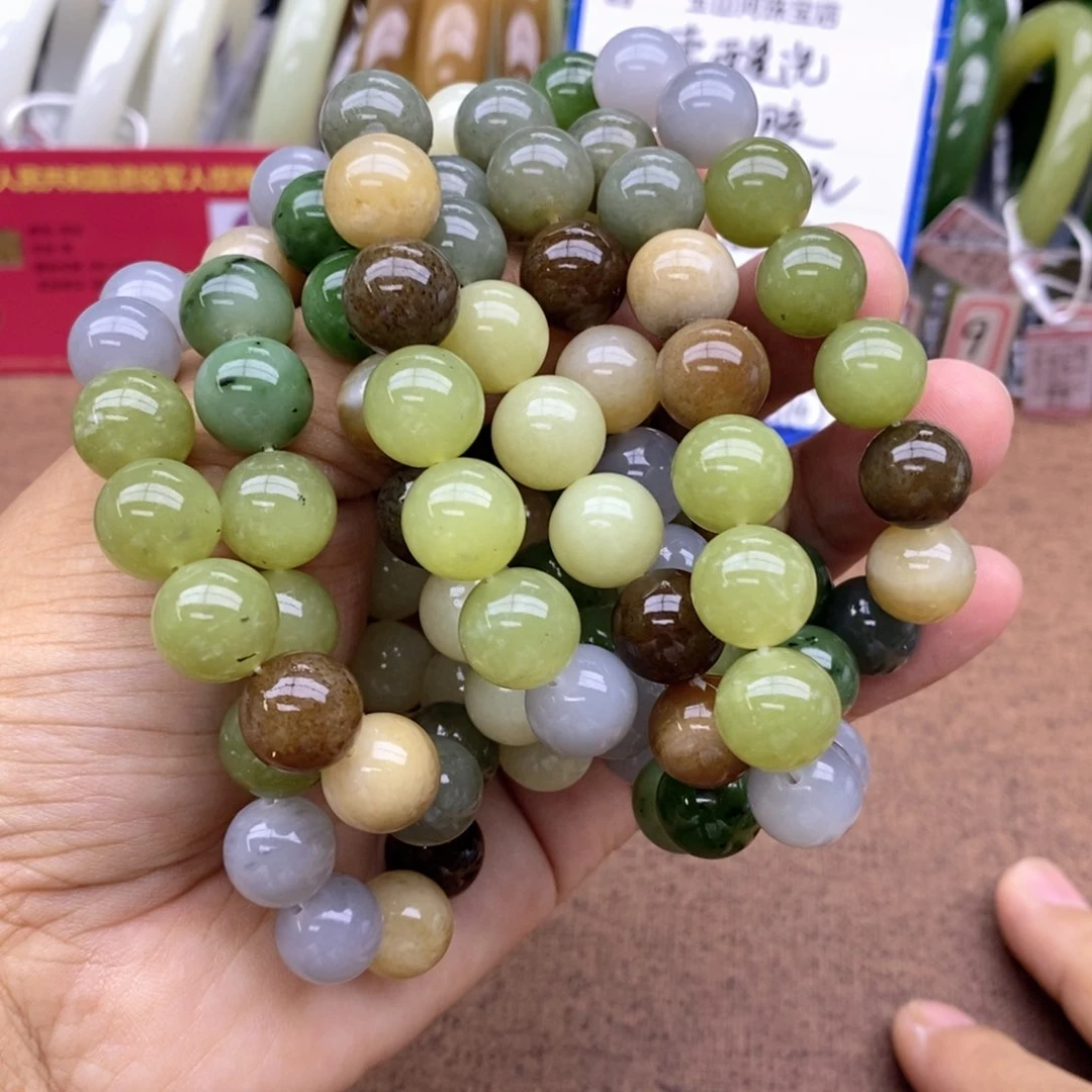 手串未镶嵌和田玉卡12