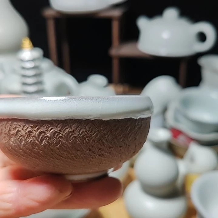 官瓷手拉坯主人杯