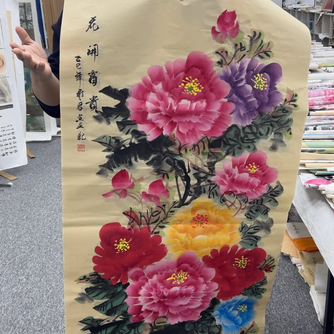 国画国画纯手绘作品