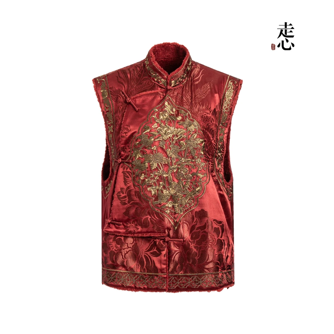 【走心非遗】金漆潮雕马甲24ZMJ4068