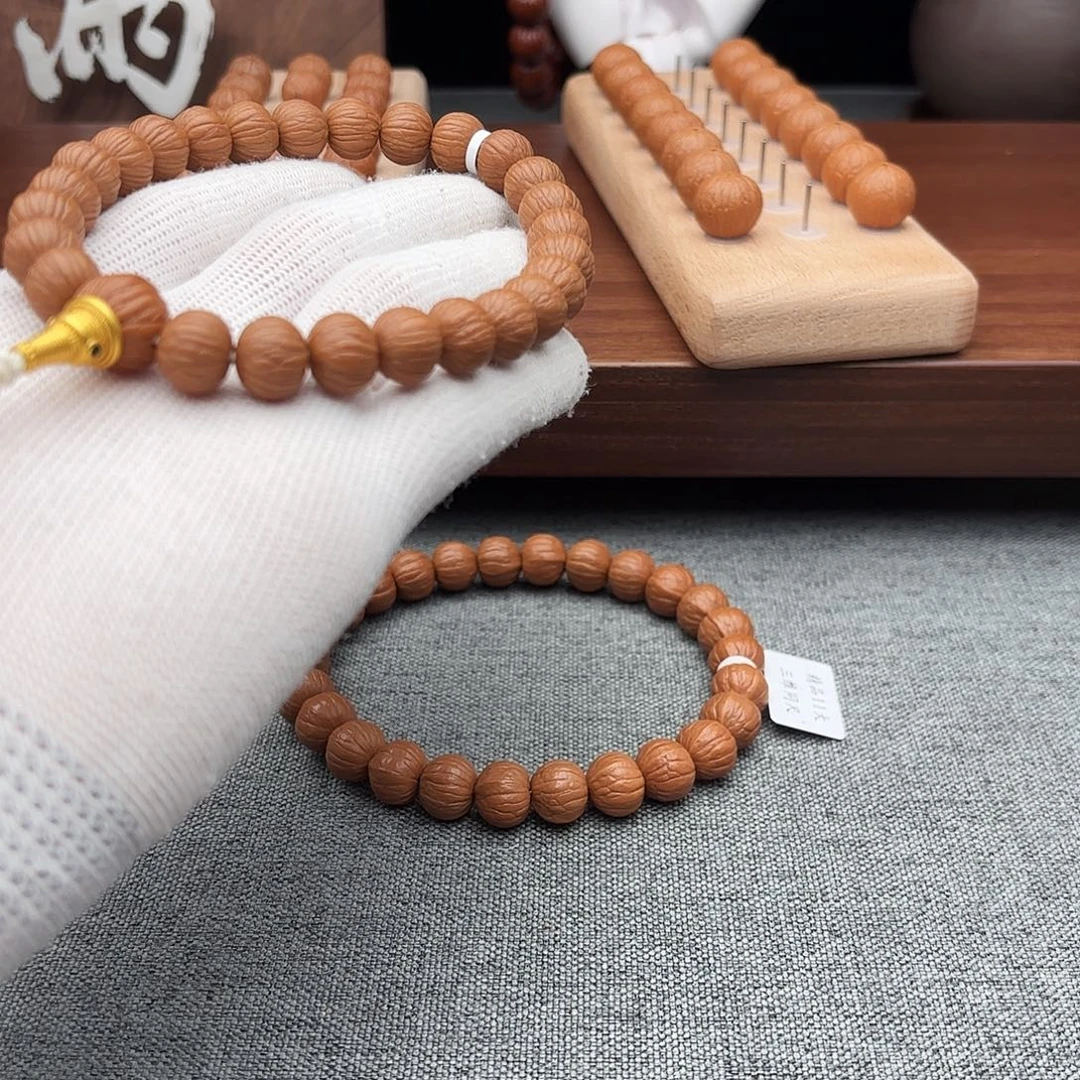 彩***头文玩核桃吊坠三维同尺土豪