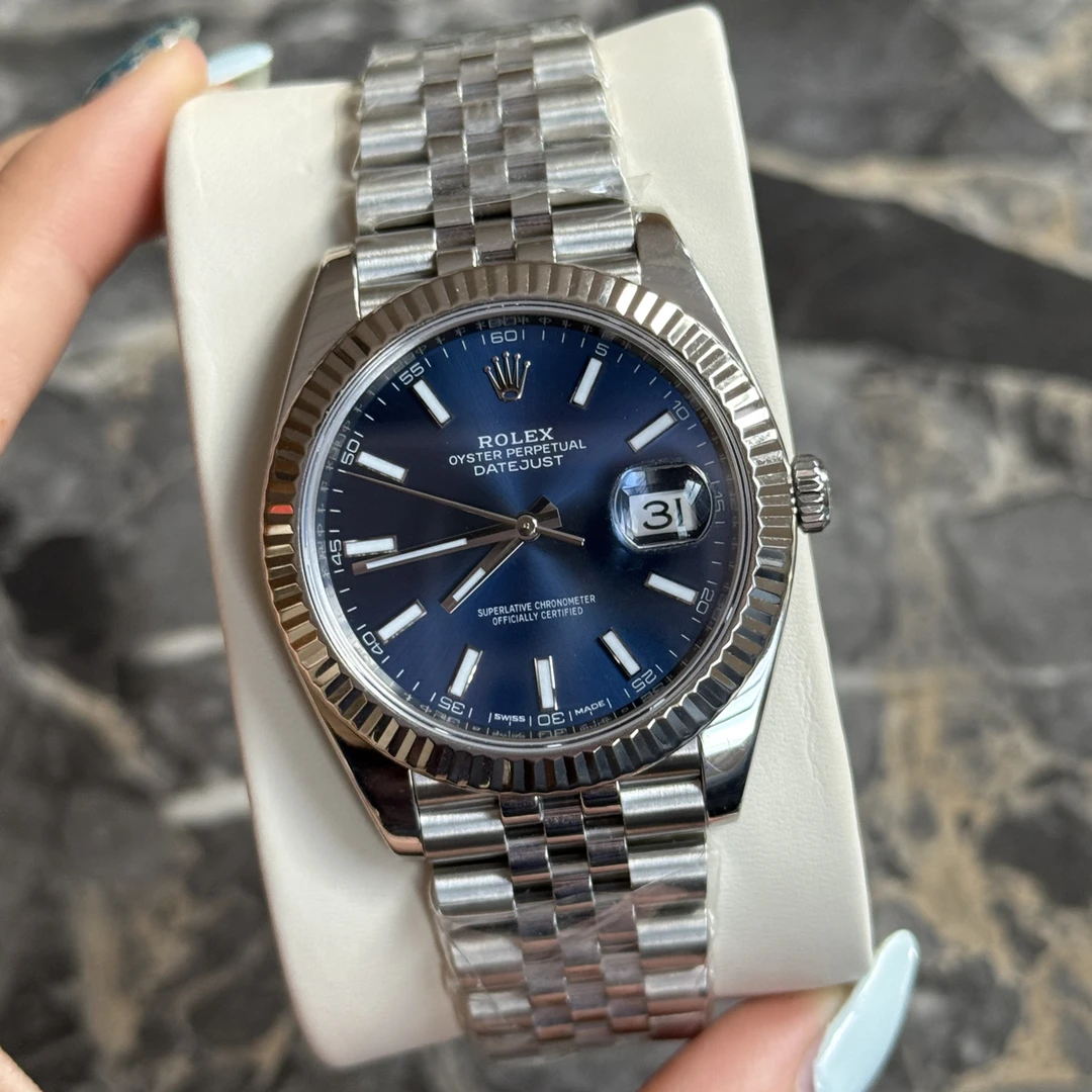 99新 Rolex/劳力士 蓝条m126334-0002/41表径 单表