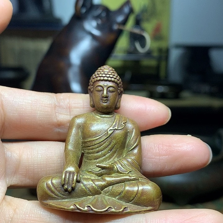 铜星****?小佛摆件 茶室