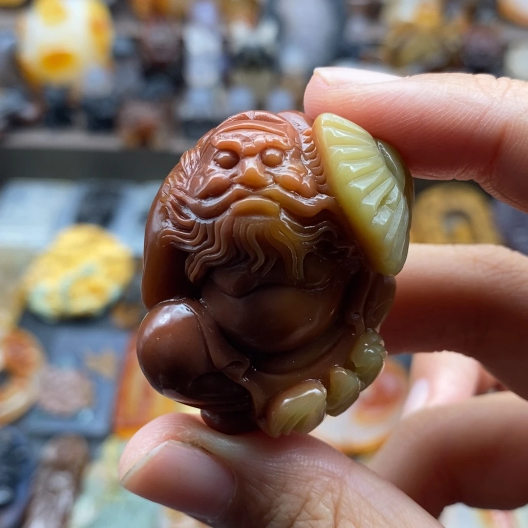 石英质玉未镶嵌吊坠(不含链)