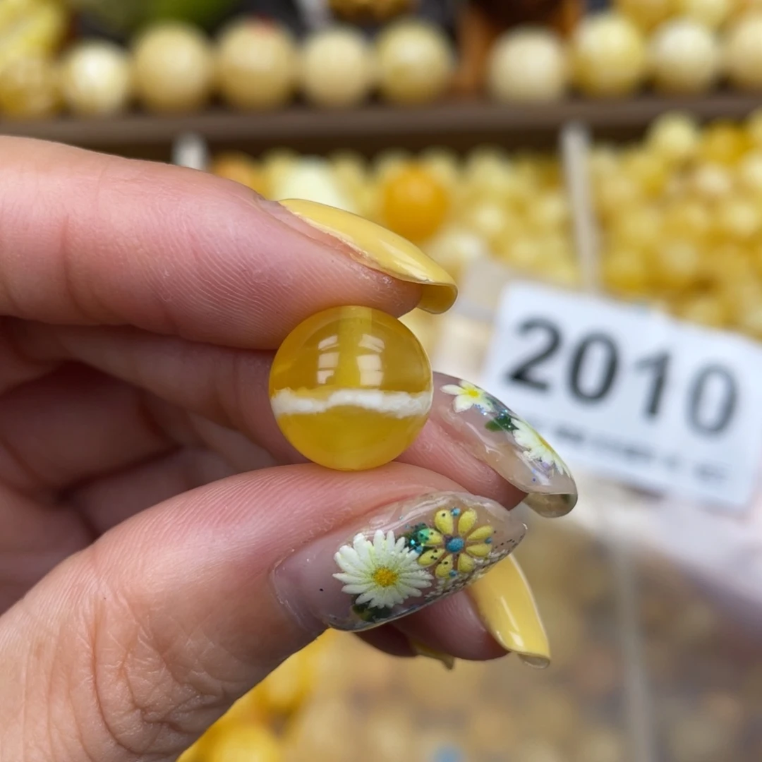 未镶嵌蜜蜡珠宝奇石粉12.4