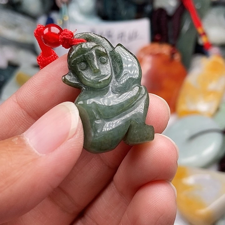 未镶嵌挂件翡翠翡翠