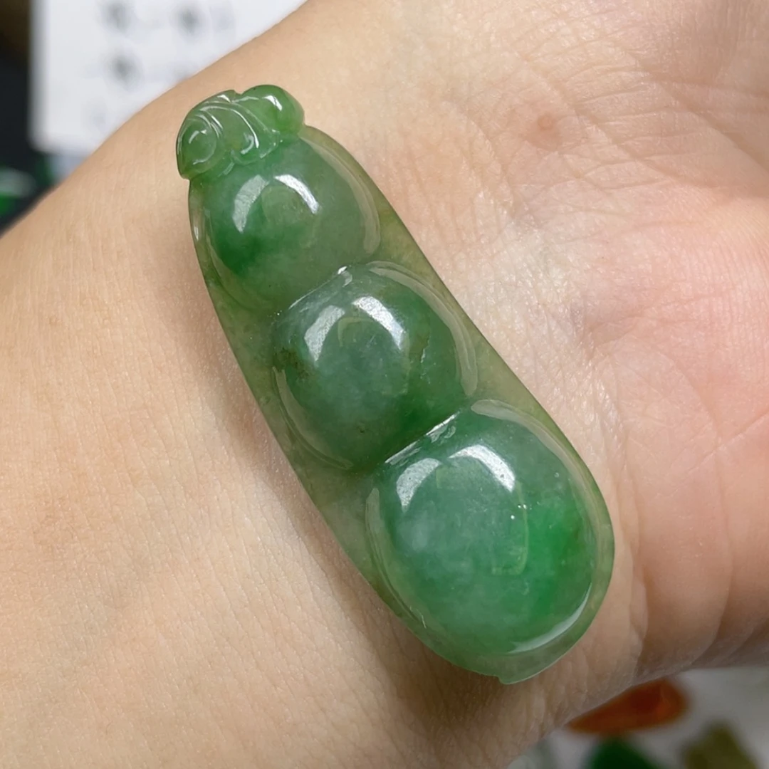 【闪购商品】颈饰未镶嵌翡翠豆子