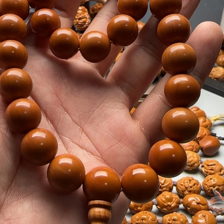 手串/手链核桃猴头光珠手持1.3尺寸32颗一等品