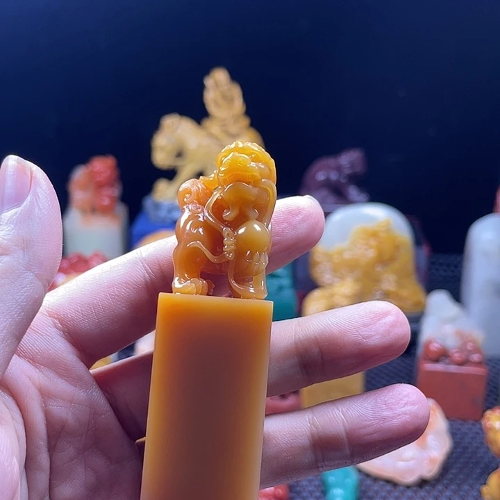 老挝石寿山石雕刻工艺