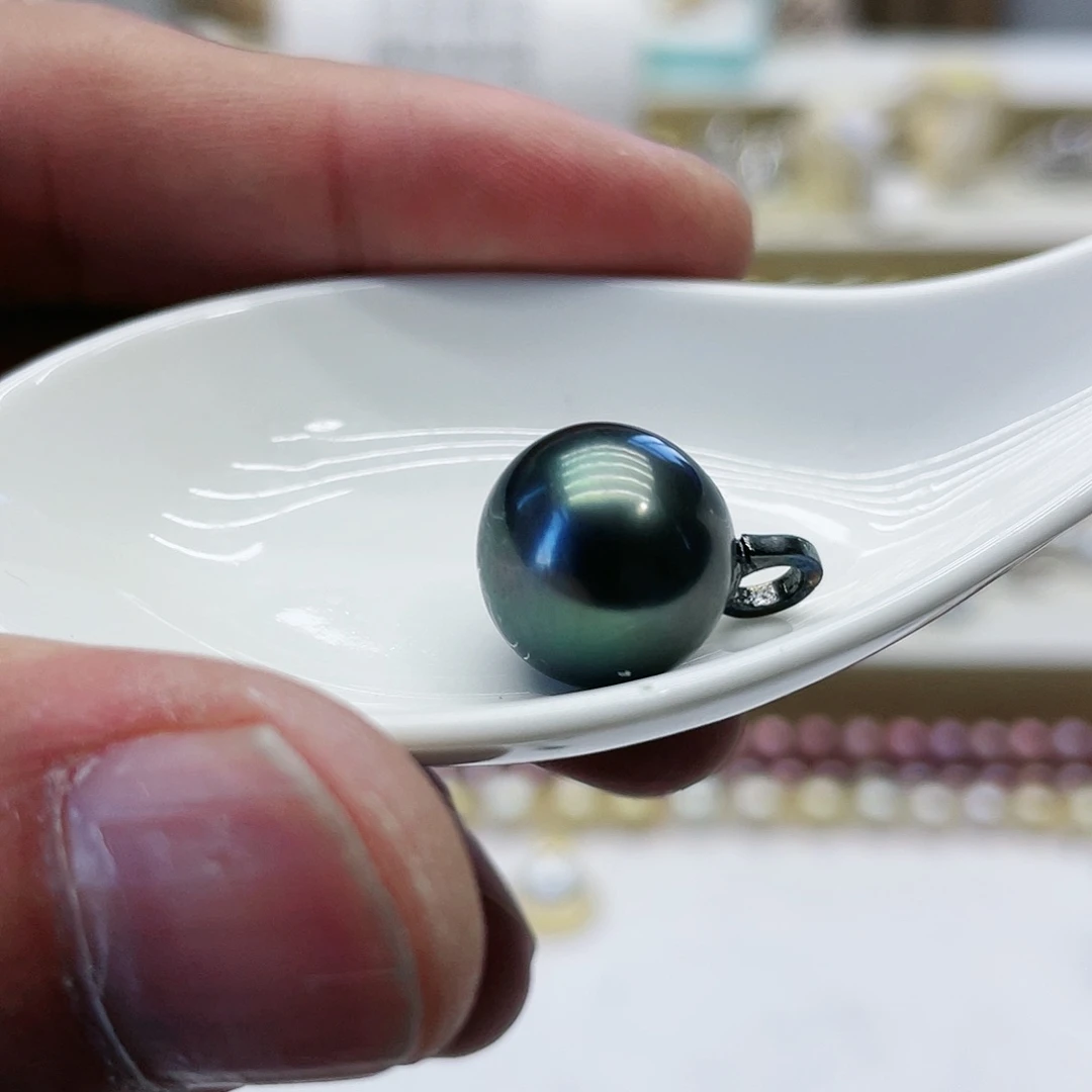 海水珍珠颈饰银S925镶嵌