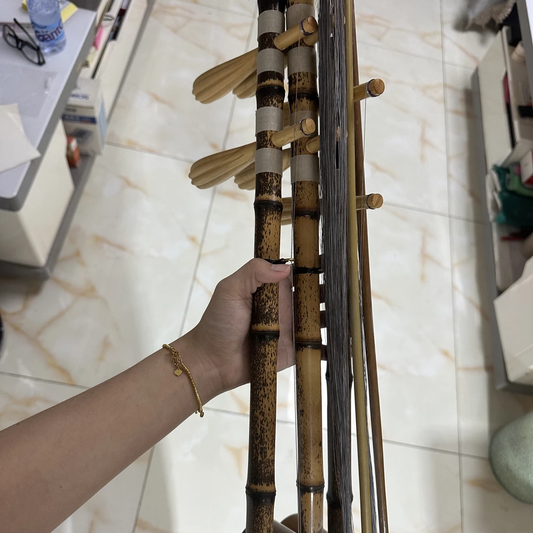 专业演奏西皮二黄京胡花紫竹罗汉竹乐器