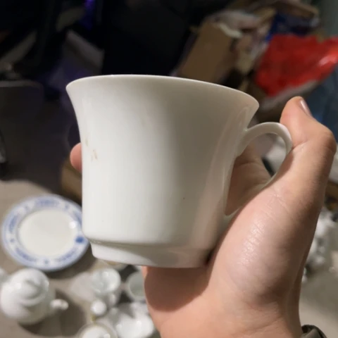 瓷其他咖啡杯两个陶瓷