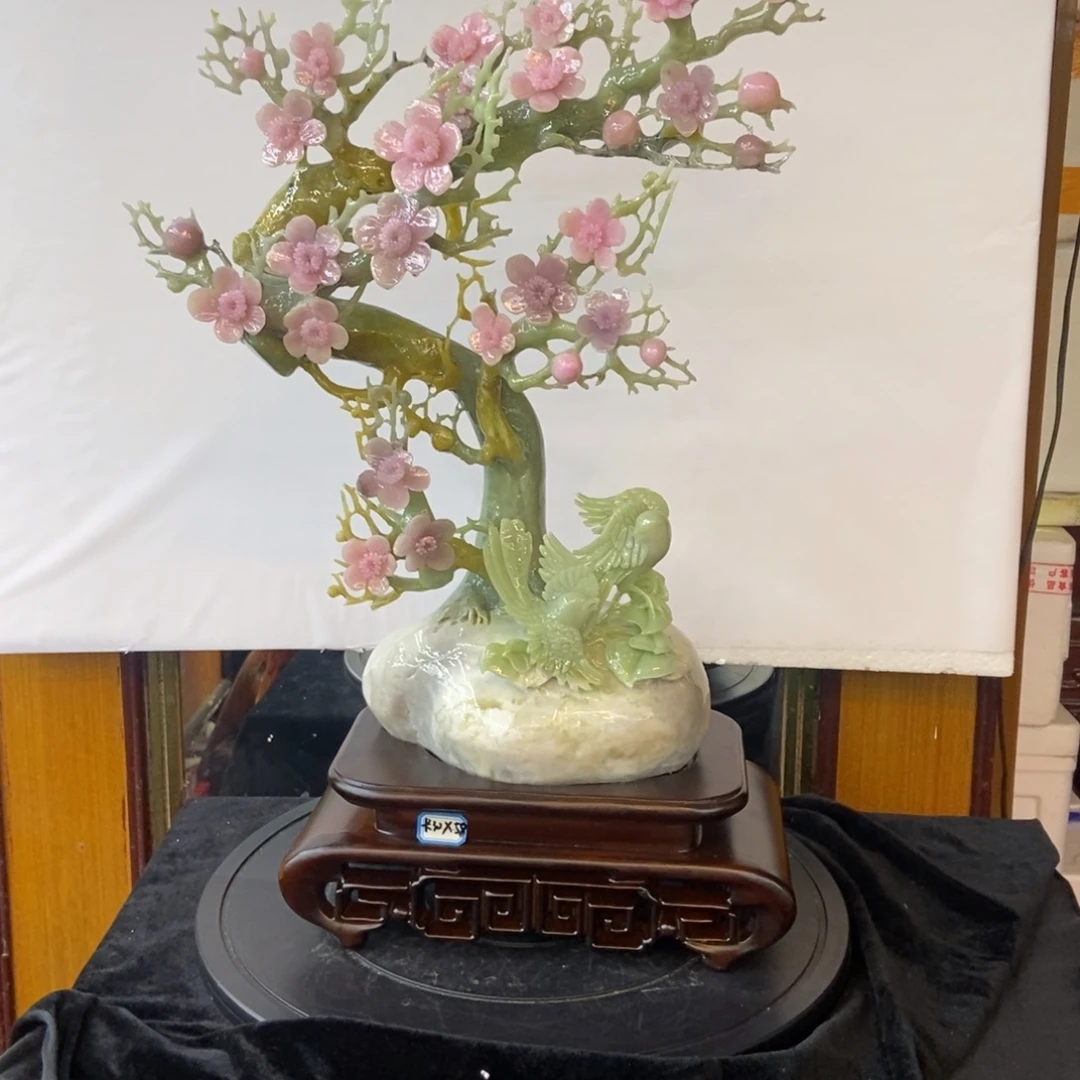 七***云石材天然岫岩玉摆件