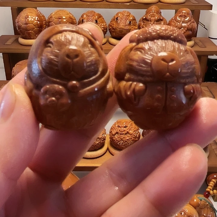 手串/手链橄榄核冬季款卡皮巴拉