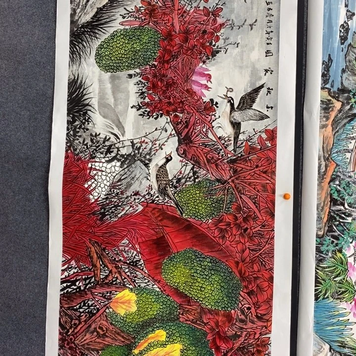 手绘作品等多种形式进行