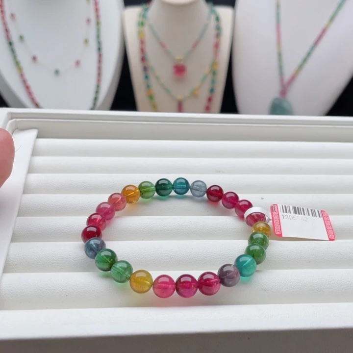 未镶嵌手链碧玺碧玺手链