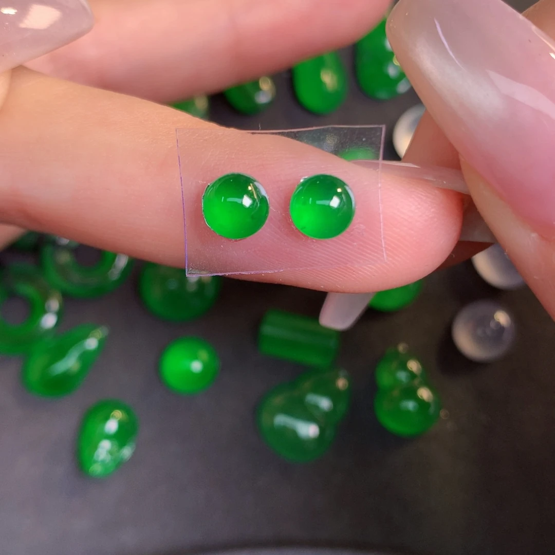 翡翠裸石翡翠翡翠5.41-3.1