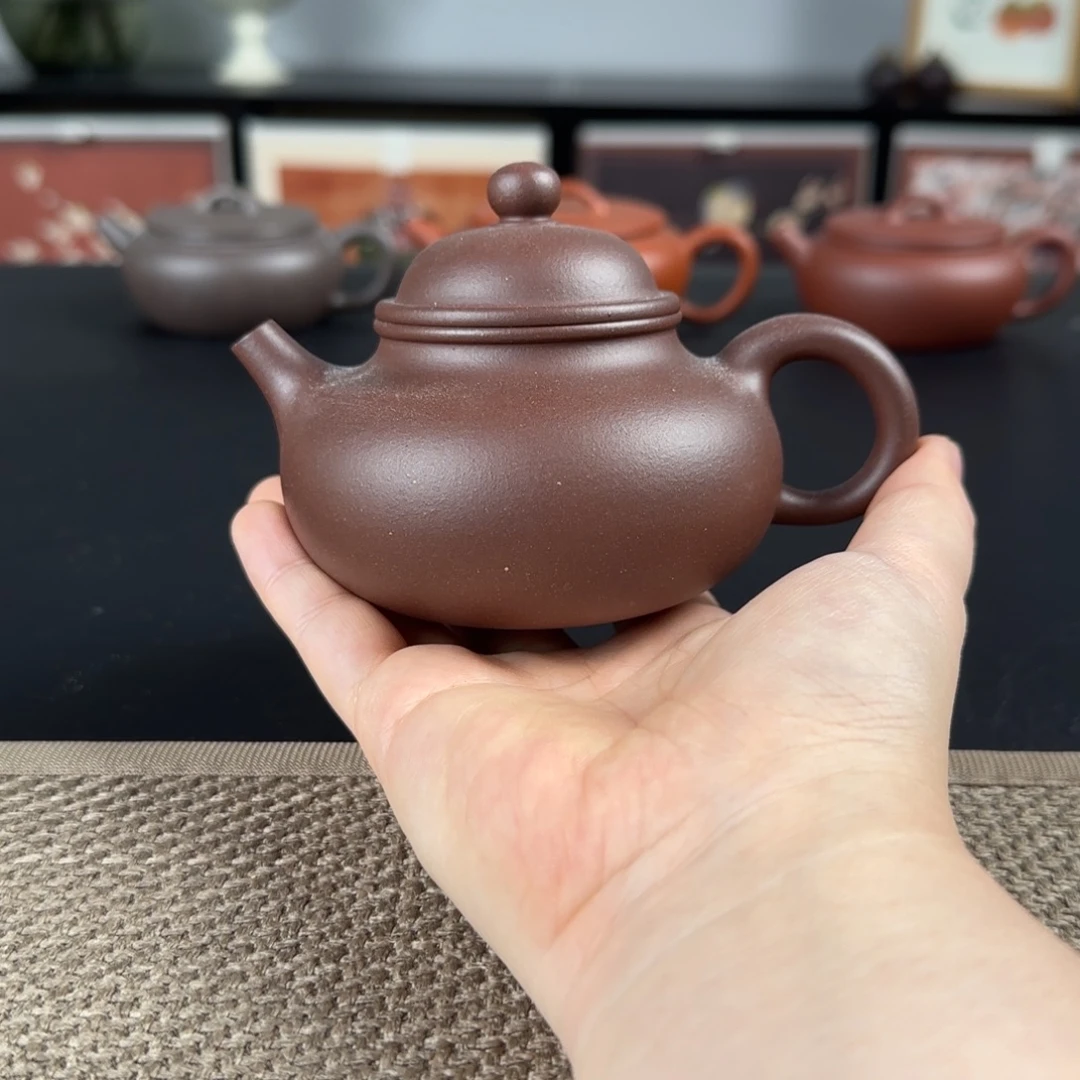 茶壶紫砂微瑕容天