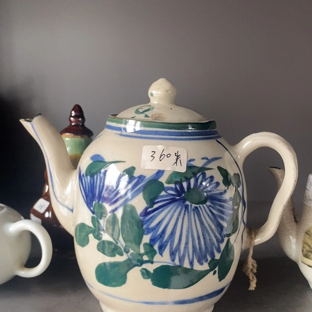 手工艺品琉璃茶壶