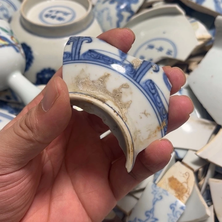 陶瓷资料，学习标本。兰*