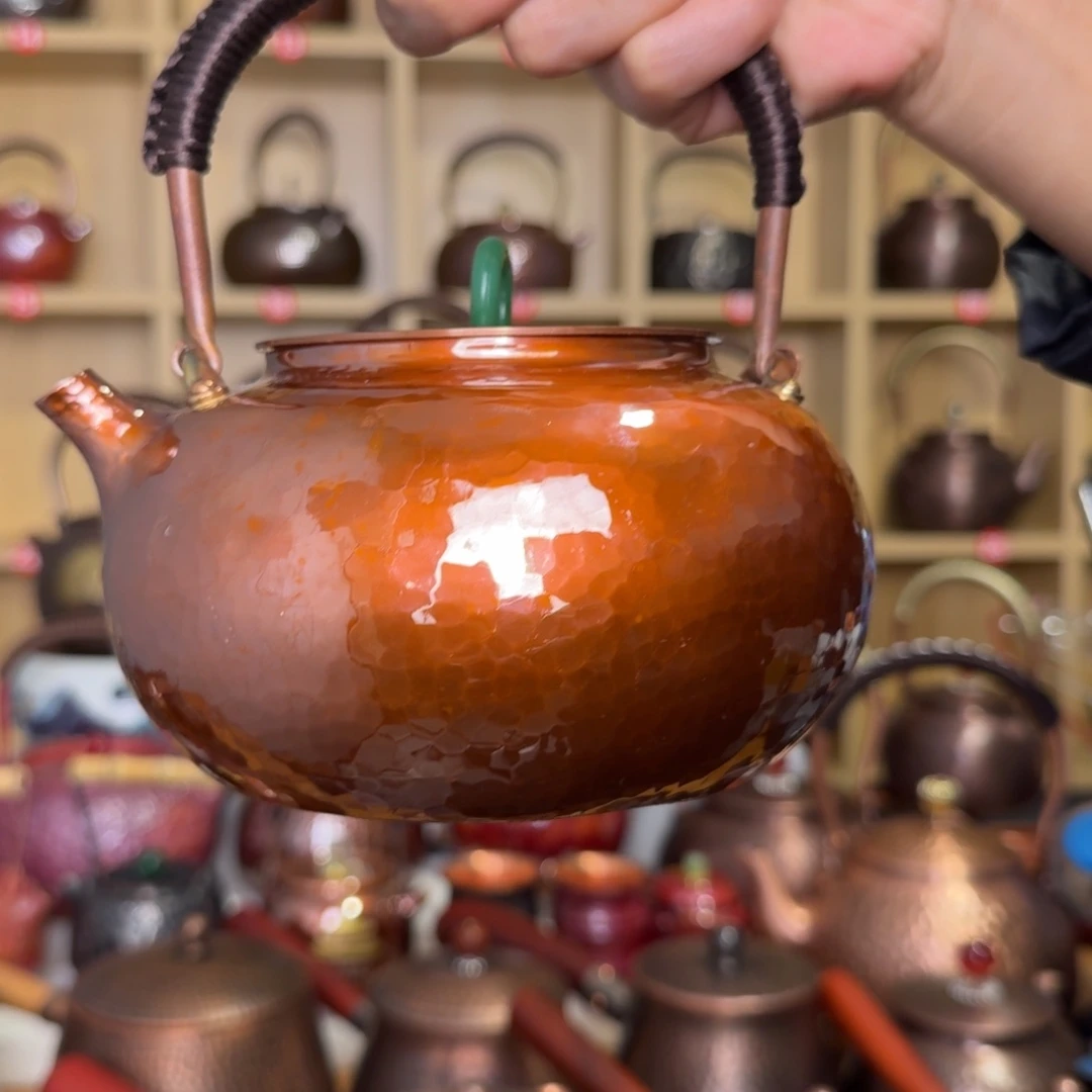 烤色1000毫升提梁壶